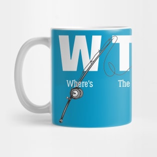 Awesome design where is the fish Mug